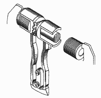 elektrodynamischer Antrieb (Magnet auf Stimmgabel)