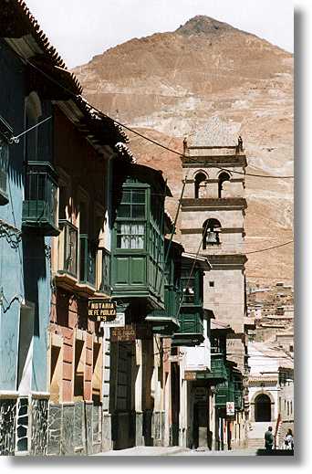 Potosi mit Cerro Rico