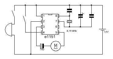 Junghans Quarzgoßuhrwerke: W743 Elektronik