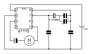 Junghans Quarzgoßuhrwerke: W751 Elektronik