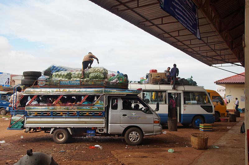 Busbahnhof in Thakhek