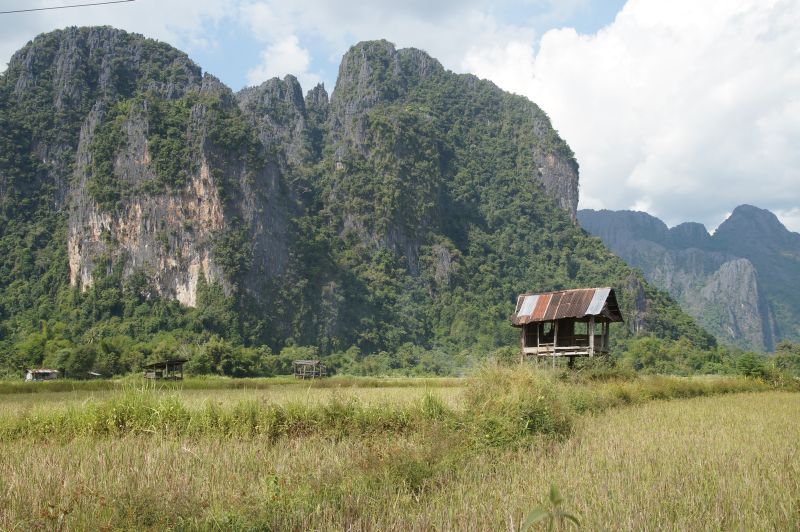 In der Umgebung von Vang Vieng